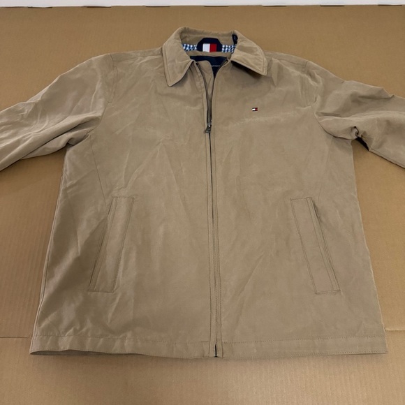 Tommy Hilfiger Other - NWT Tommy Hilfiger Flag Logo Jacket Men's Size M Windbreaker Coat Tan